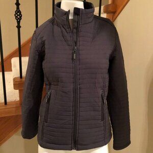 Stormtech Performance Casual SlimFit Fleece Lined Full Zip Jacket Grey Size S